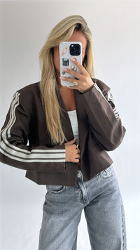 The stripe blazer