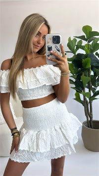 Broderie Two-Piece Set