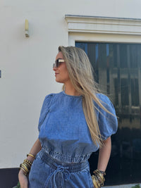 Denim redefined top