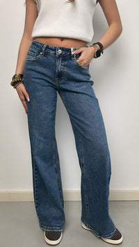 Bibi mid Waist - dark denim
