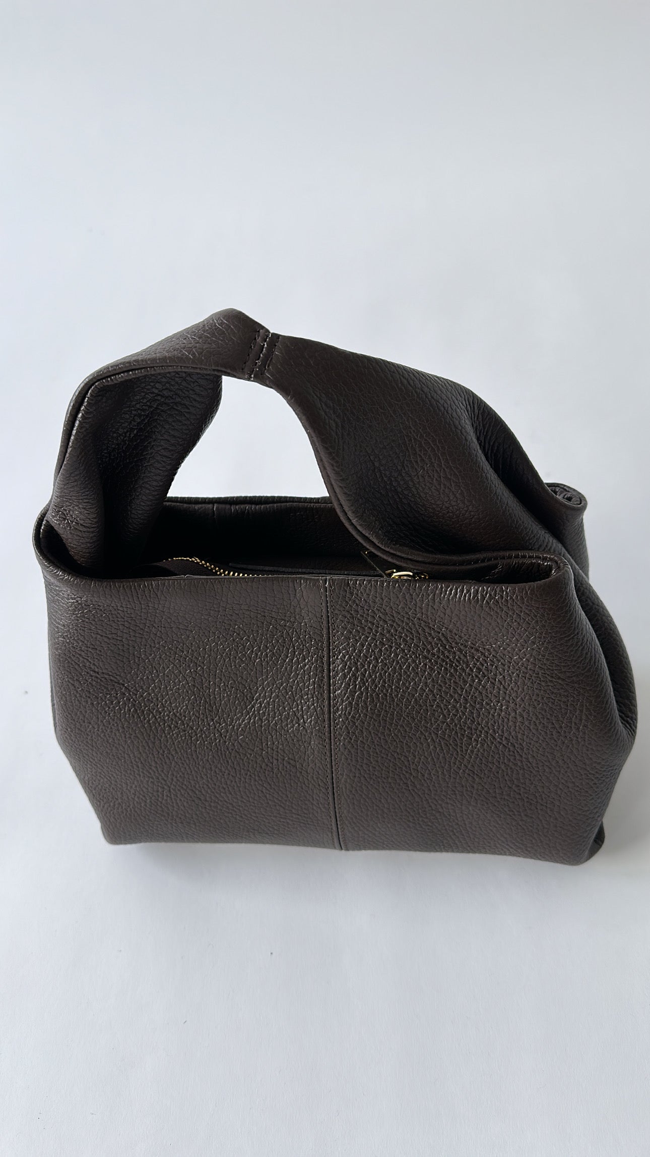 Soft Structure Bag – Taupe & Brown
