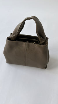 Soft Structure Bag – Taupe & Brown