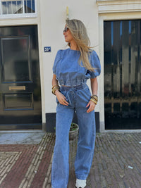Denim redefined pants