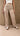 Satijnen broek - beige
