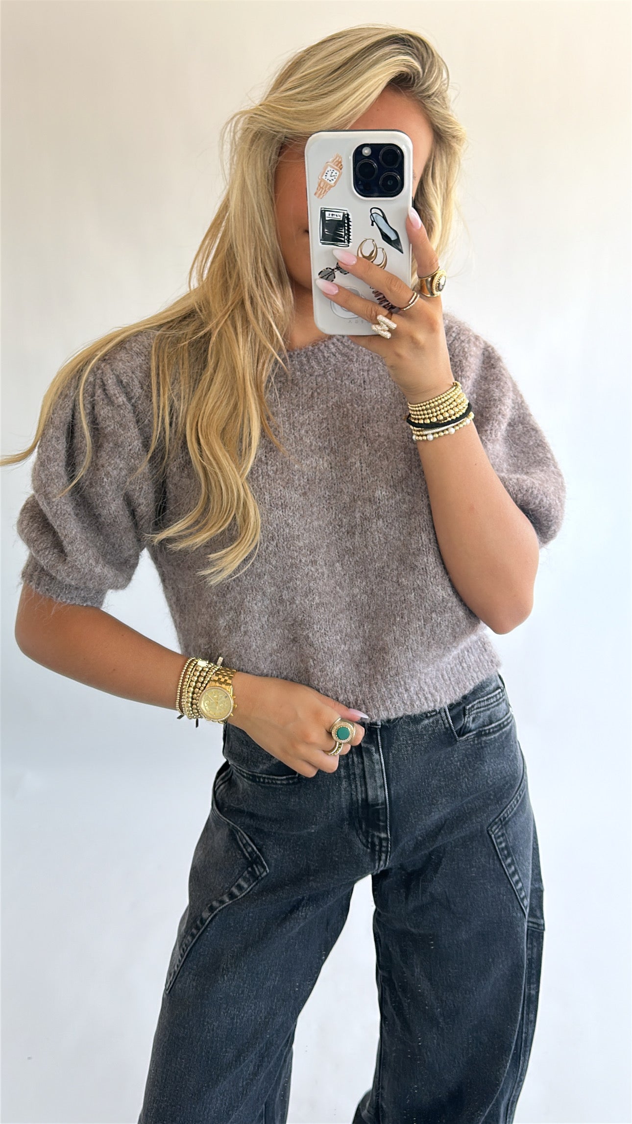Soft Puff Knit