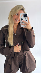 Cropped Trenchcoat