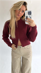 Emma Zipper Knit