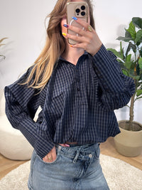 Nova Checked Blouse