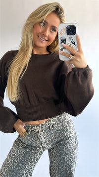Emma Knit Crop Top