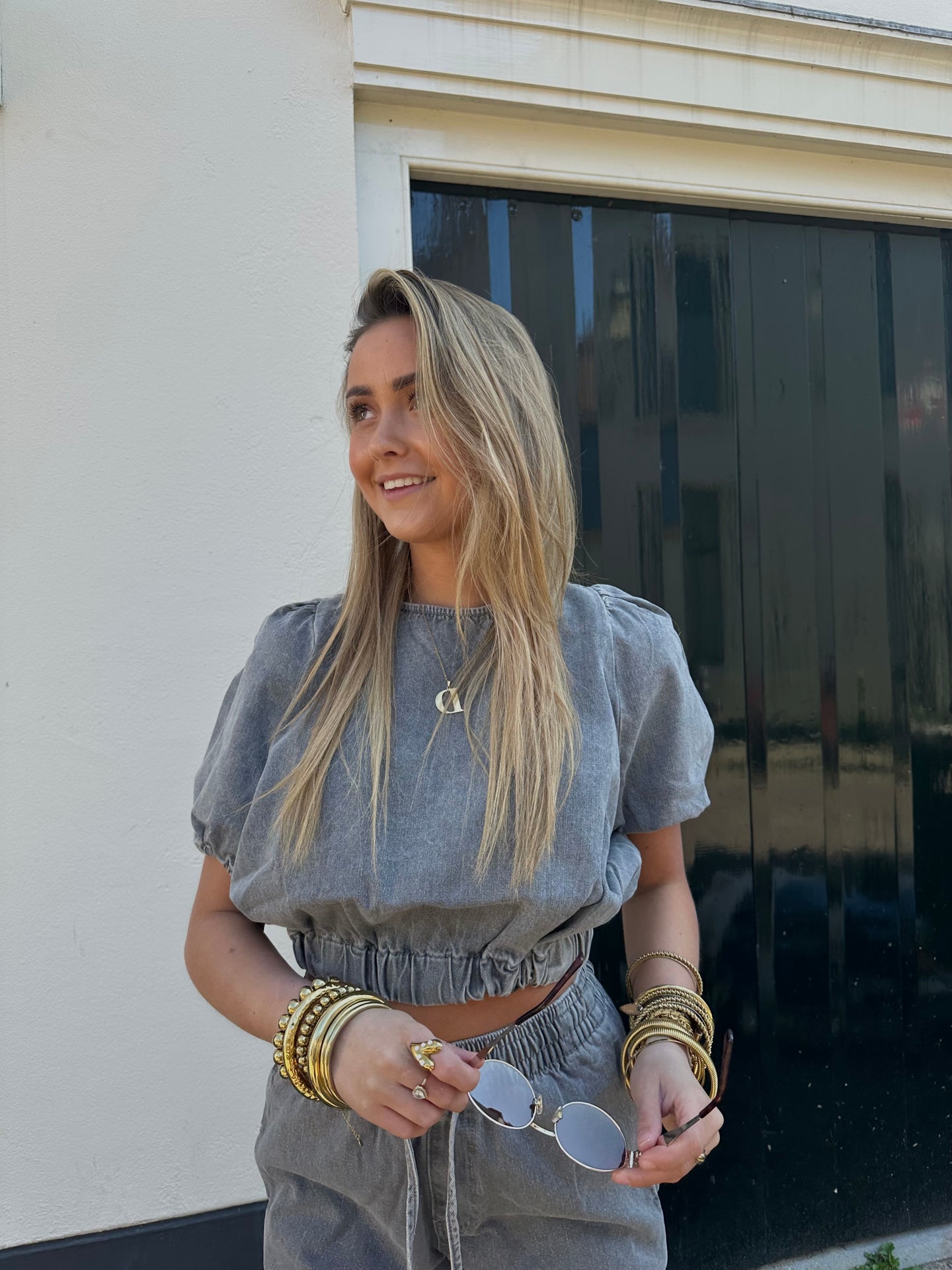 Denim redefined top