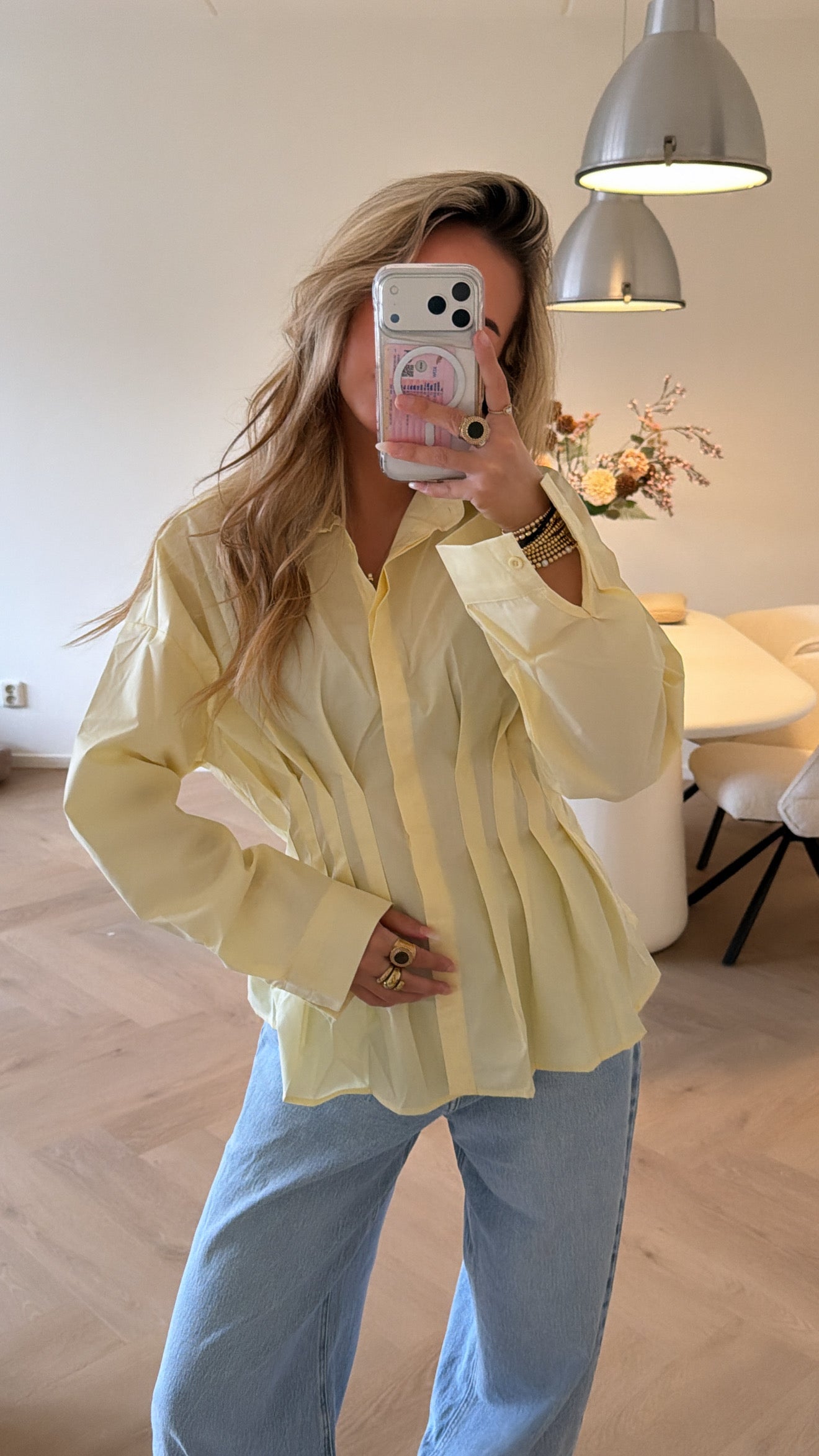 Sunlit Stripe Blouse