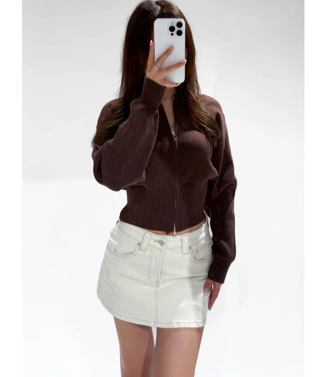 The Cute Knit Zip