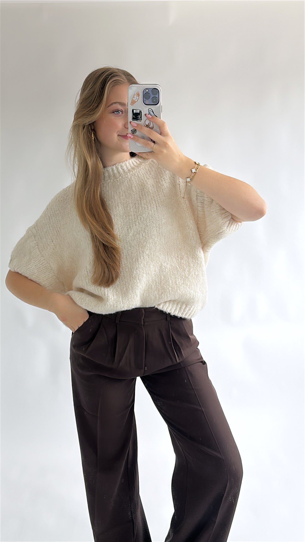 Knitted Sweater Top