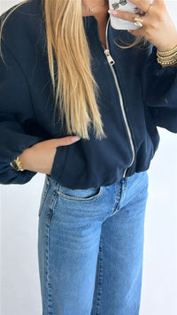 Soft Touch Bomber Jacket
