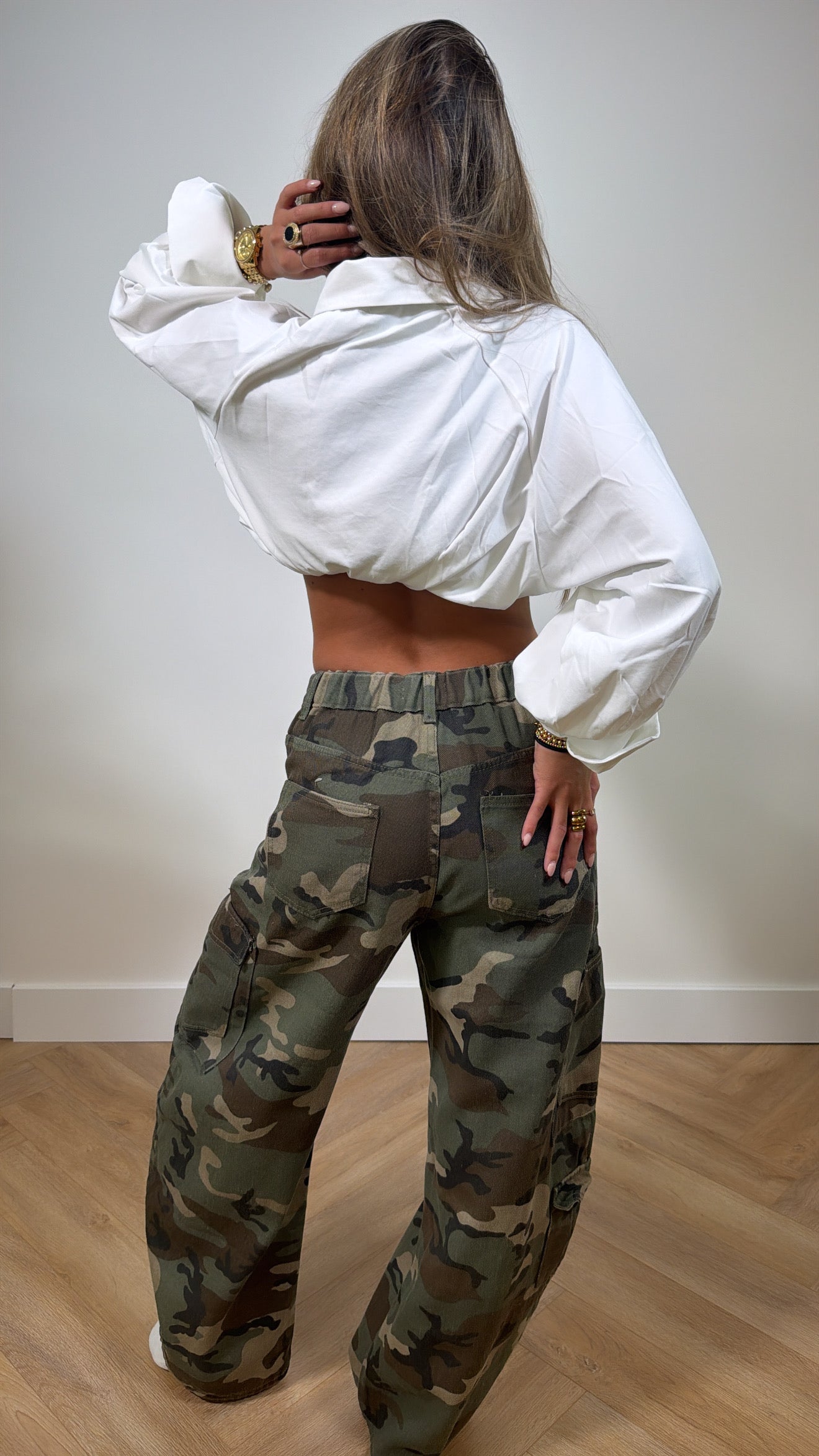 Camo Balloon Jeans
