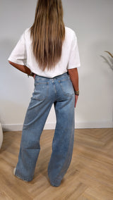 Sparkle Wide Leg Jeans