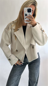 The Iconic Cropped Coat