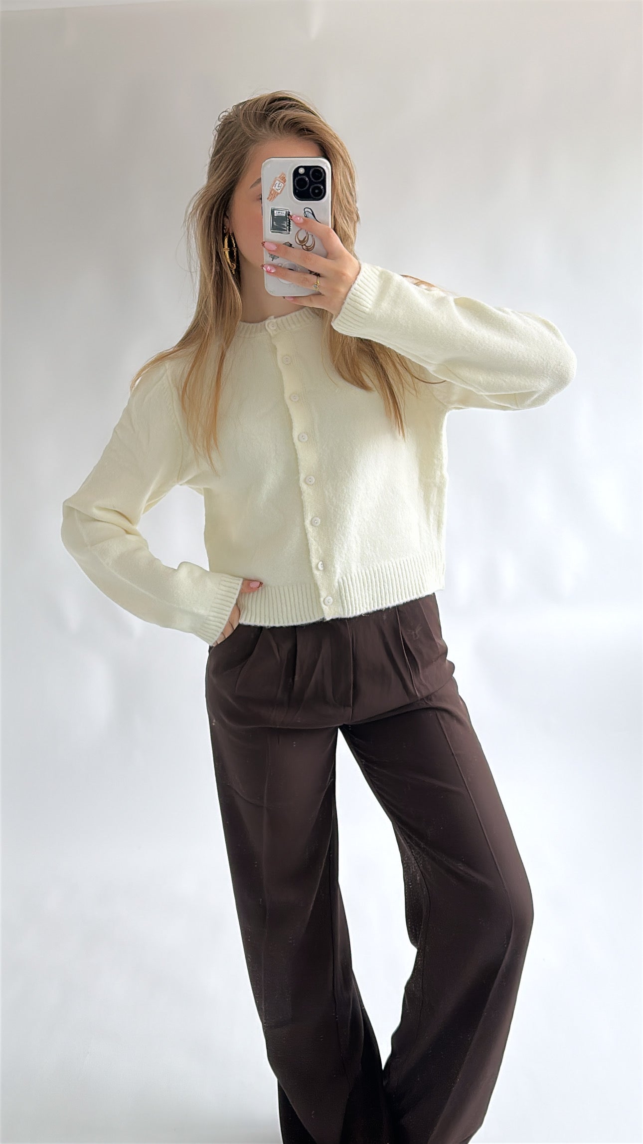 Basic Knitted Cardigan