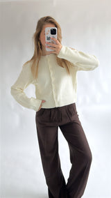 Basic Knitted Cardigan