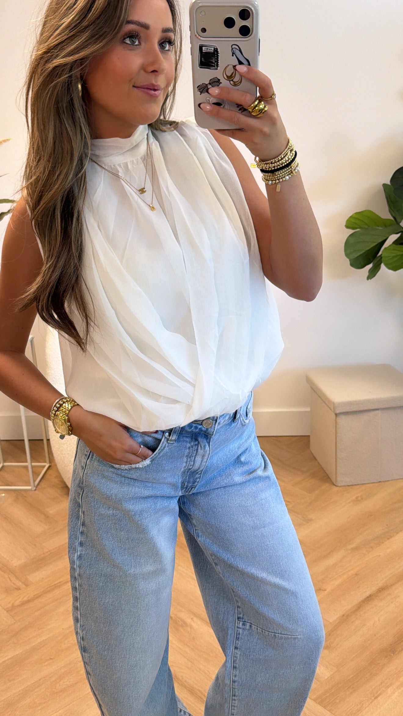 Noa Draped Summer Top