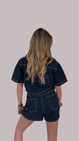 Joanne denim skort