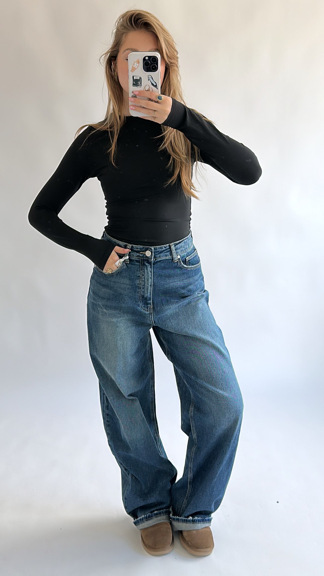 Baggy Denim Jeans – Relaxed Fit