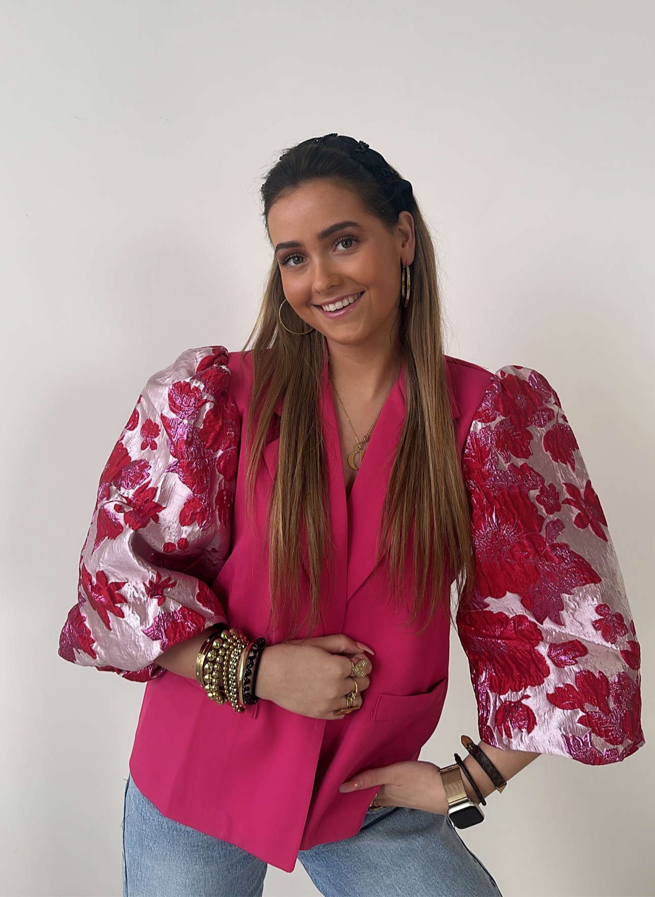 Millie flower blazer