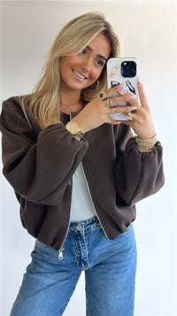 Soft Touch Bomber Jacket