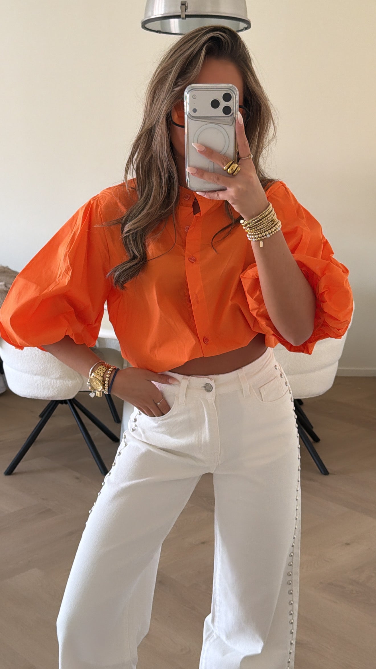 Classic basic blouse