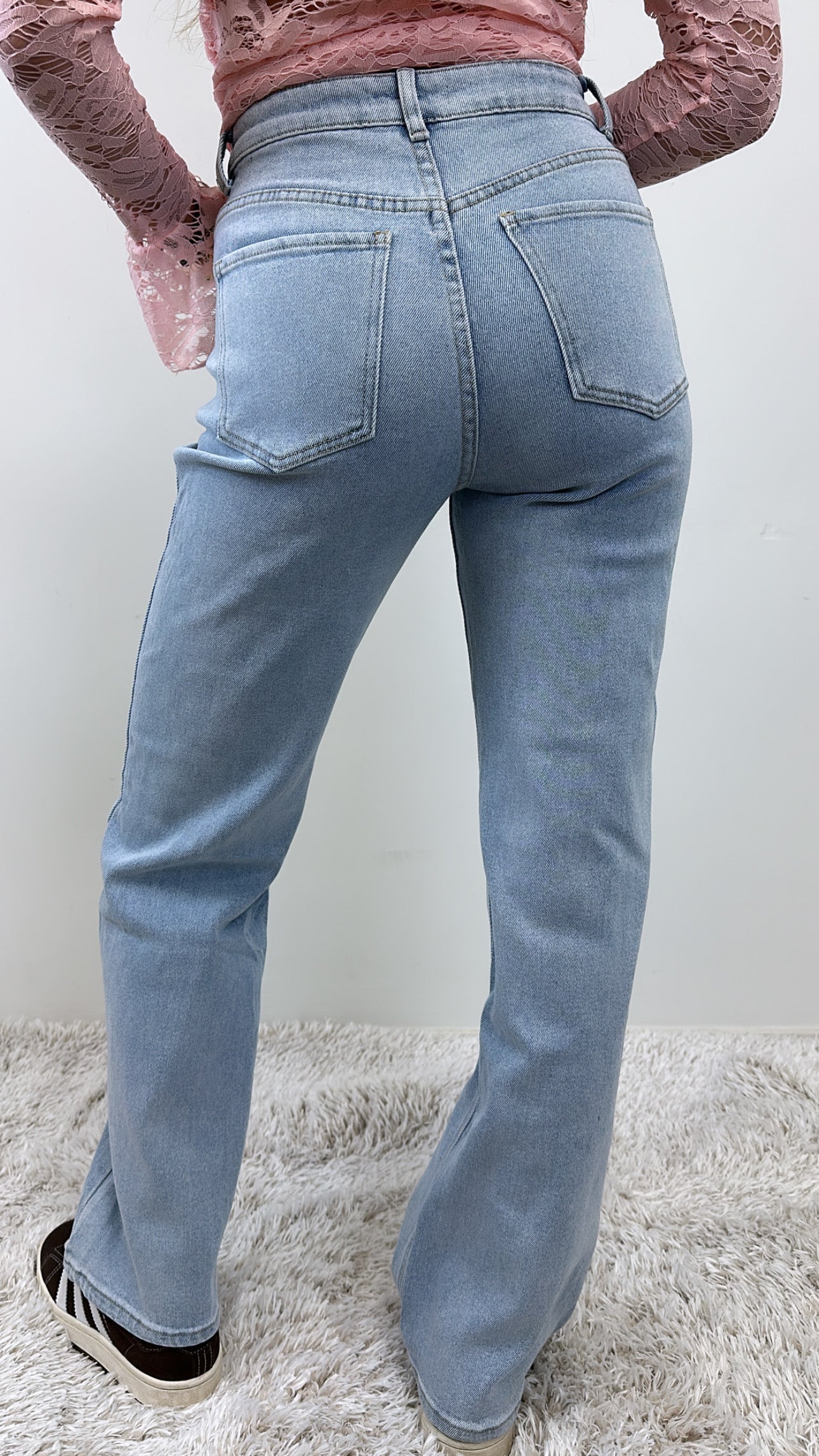 Joy straight leg jeans - denim