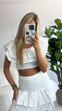 Broderie Two-Piece Set