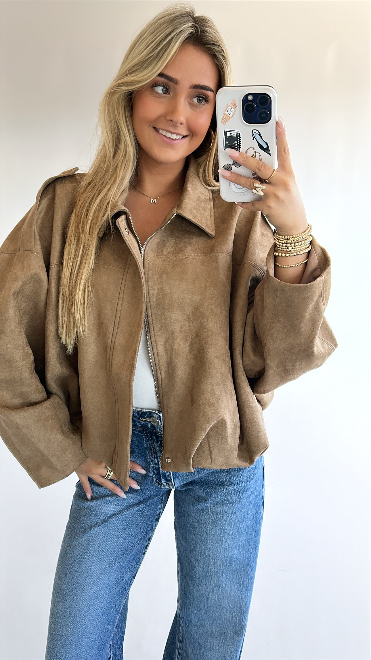 Everyday Suede Jacket