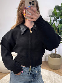 Mila Zip Knit