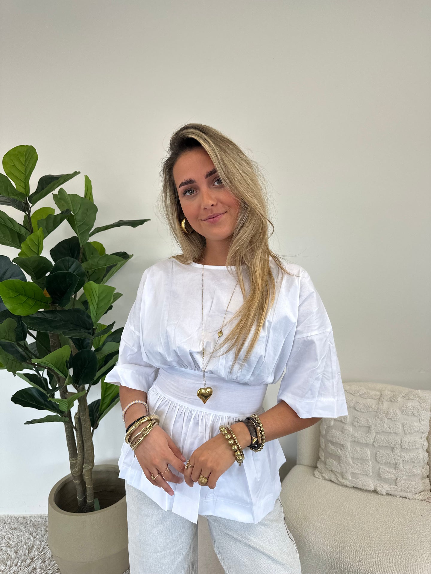 Belted Grace Blouse