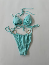 Golden Wave Bikini Set