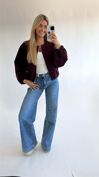 Soft Touch Bomber Jacket