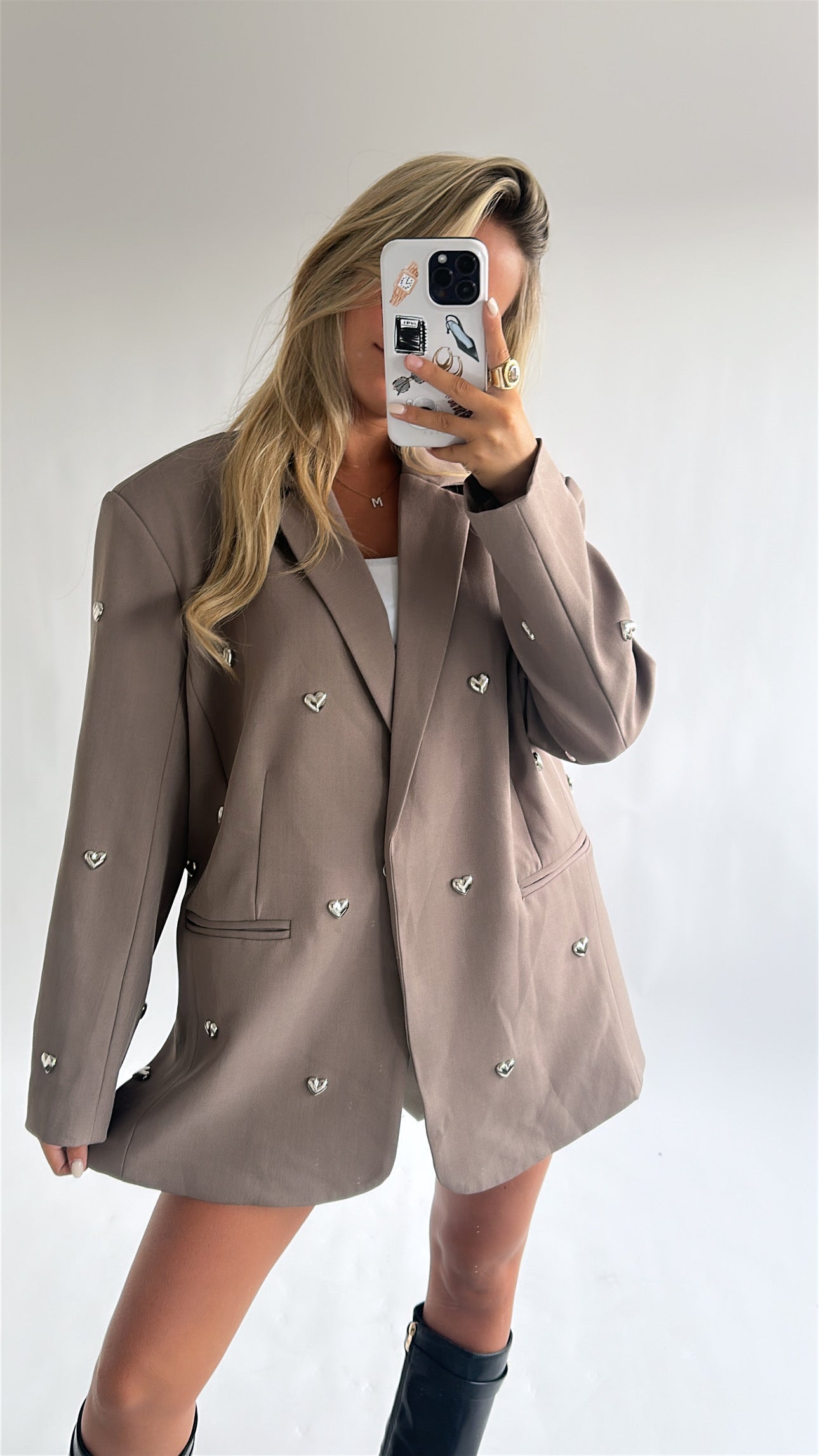 Heart Detail Blazer