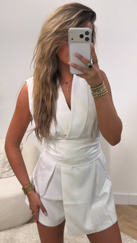Julia Waist Tie Playsuit