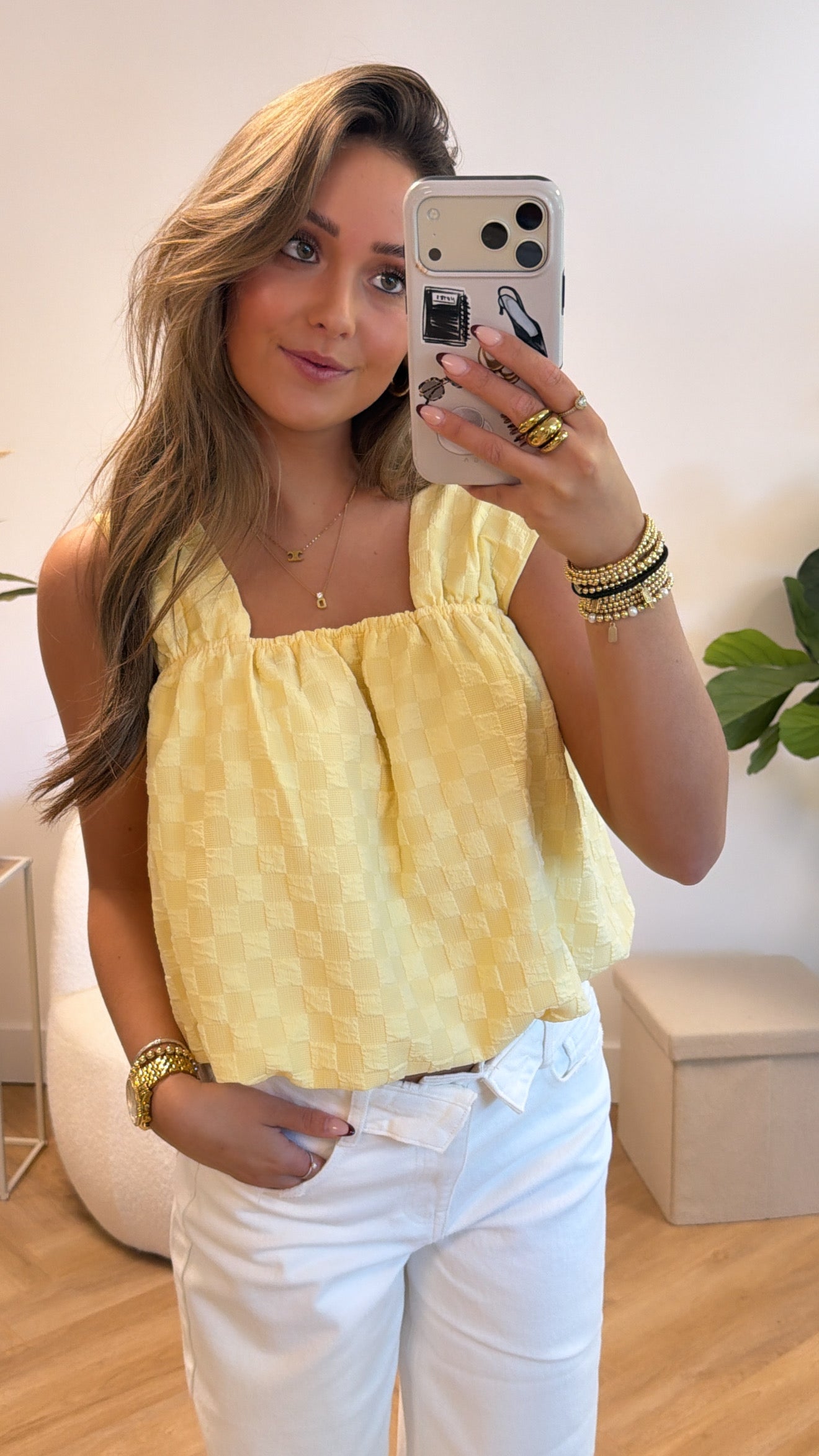 Mila Textured Top
