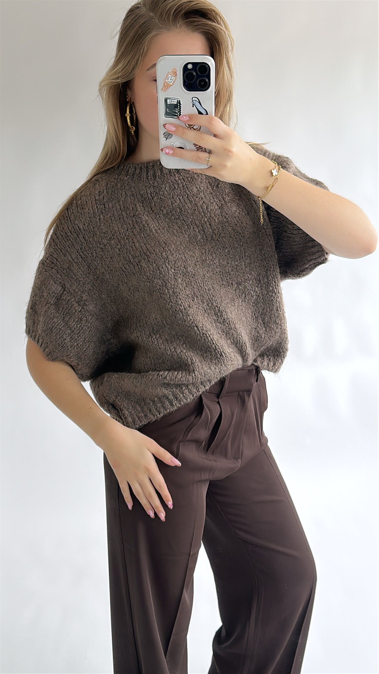 Knitted Sweater Top