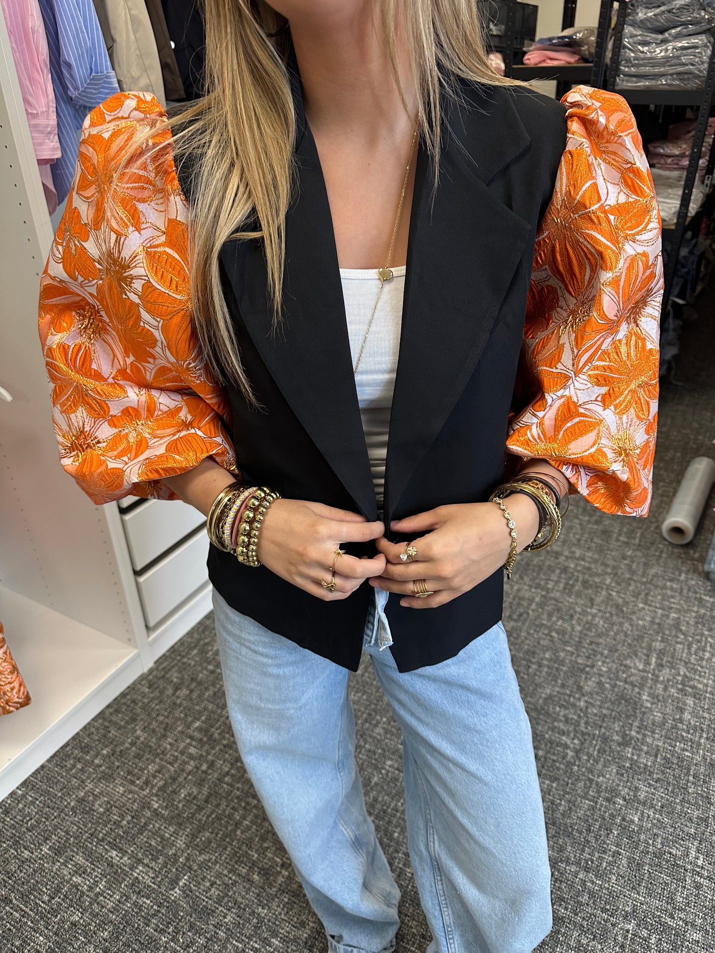 Blazer oranje