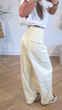 Butter Yellow Balloon Denim