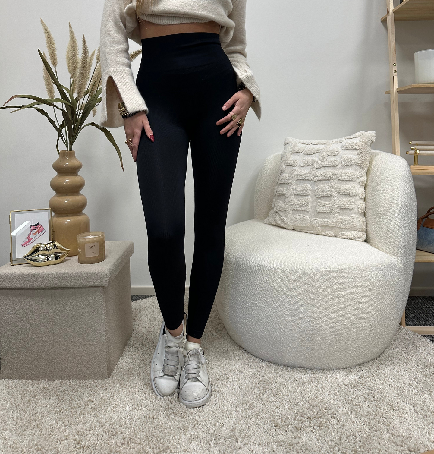 Caro legging - zwart