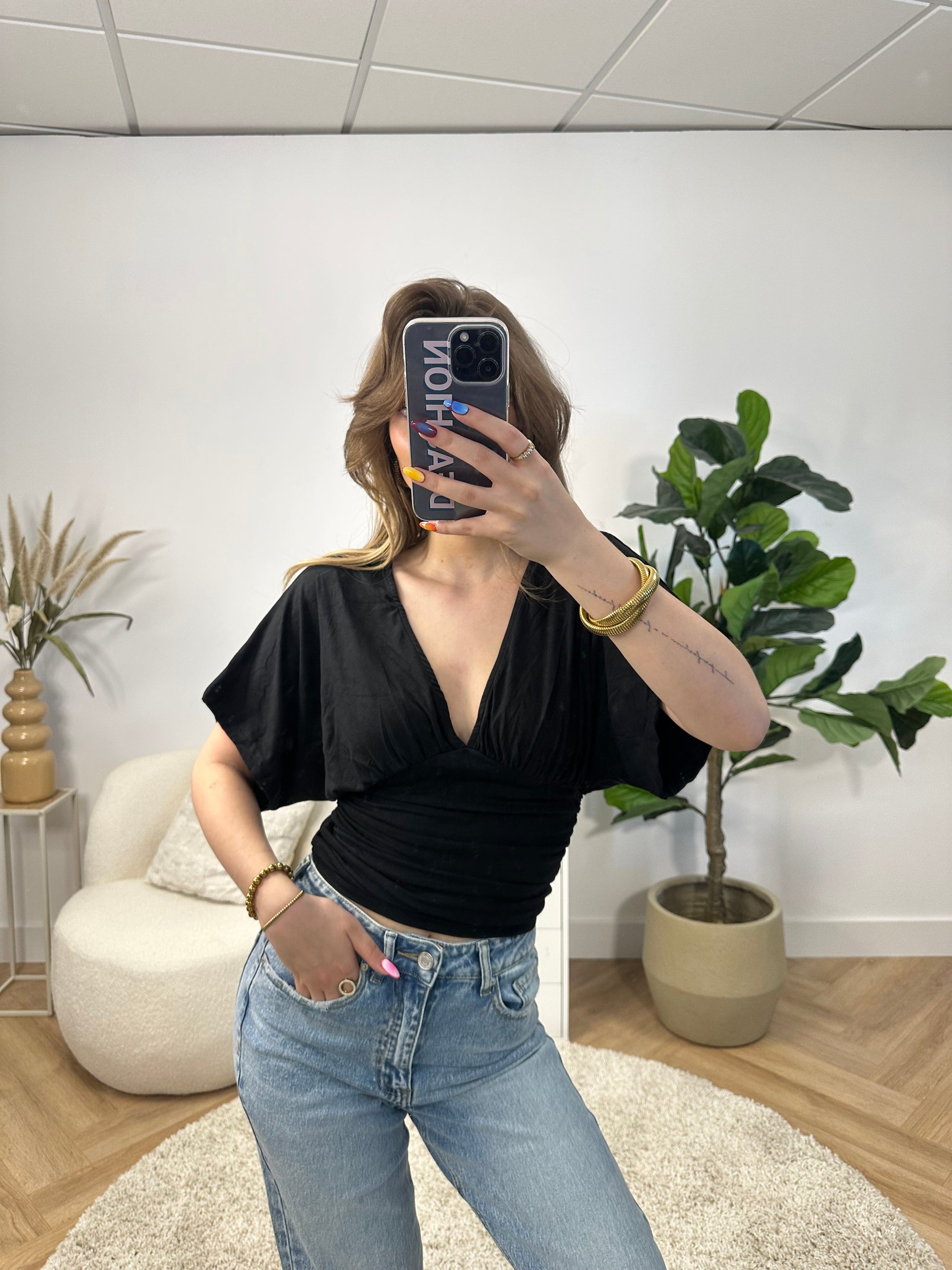 Isabella Draped Top