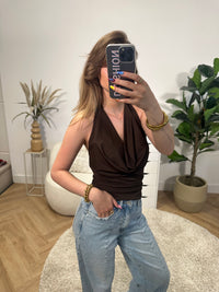 Mae Open Back Top