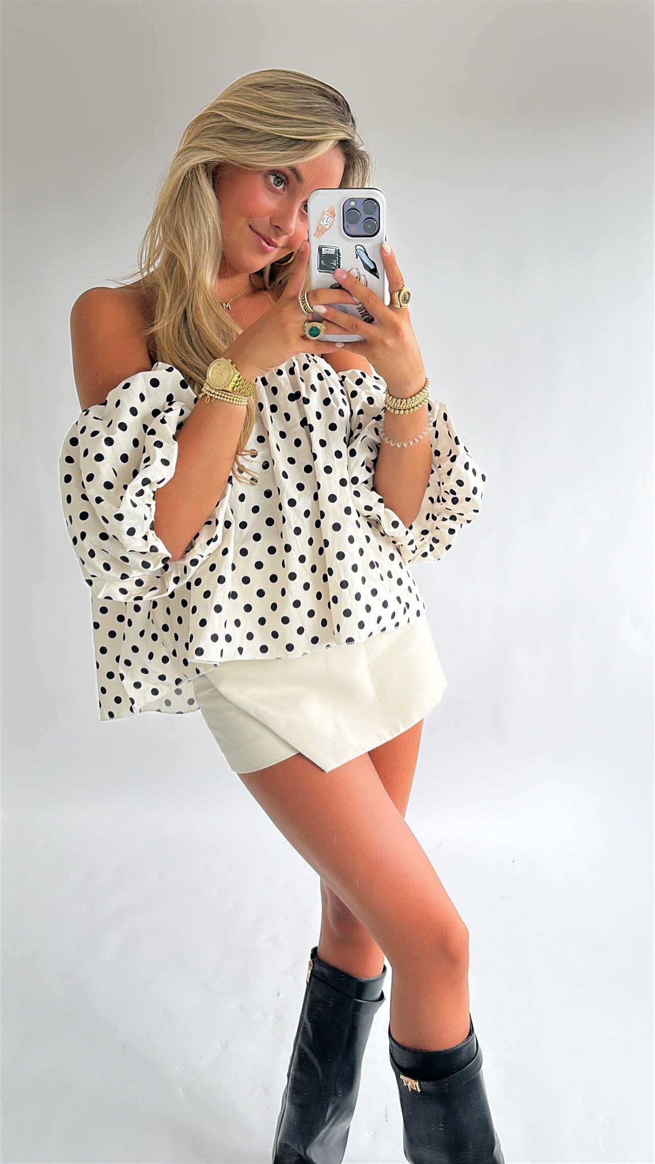 Dot It Babe Top