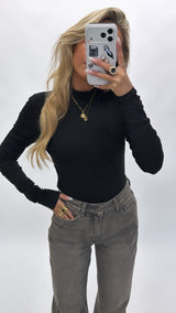 Basic classic body zwart