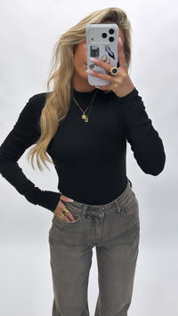 Basic classic body zwart