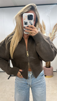 Zoë Zip Sweater