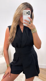 Julia Waist Tie Playsuit
